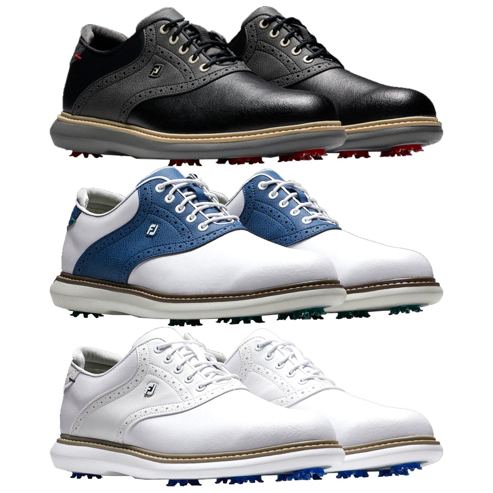 Scarpe da golf da uomo Footjoy Traditions nere 2/7