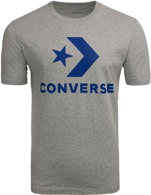 Converse Star Chevron Herren-T-Shirt – Grau, L
