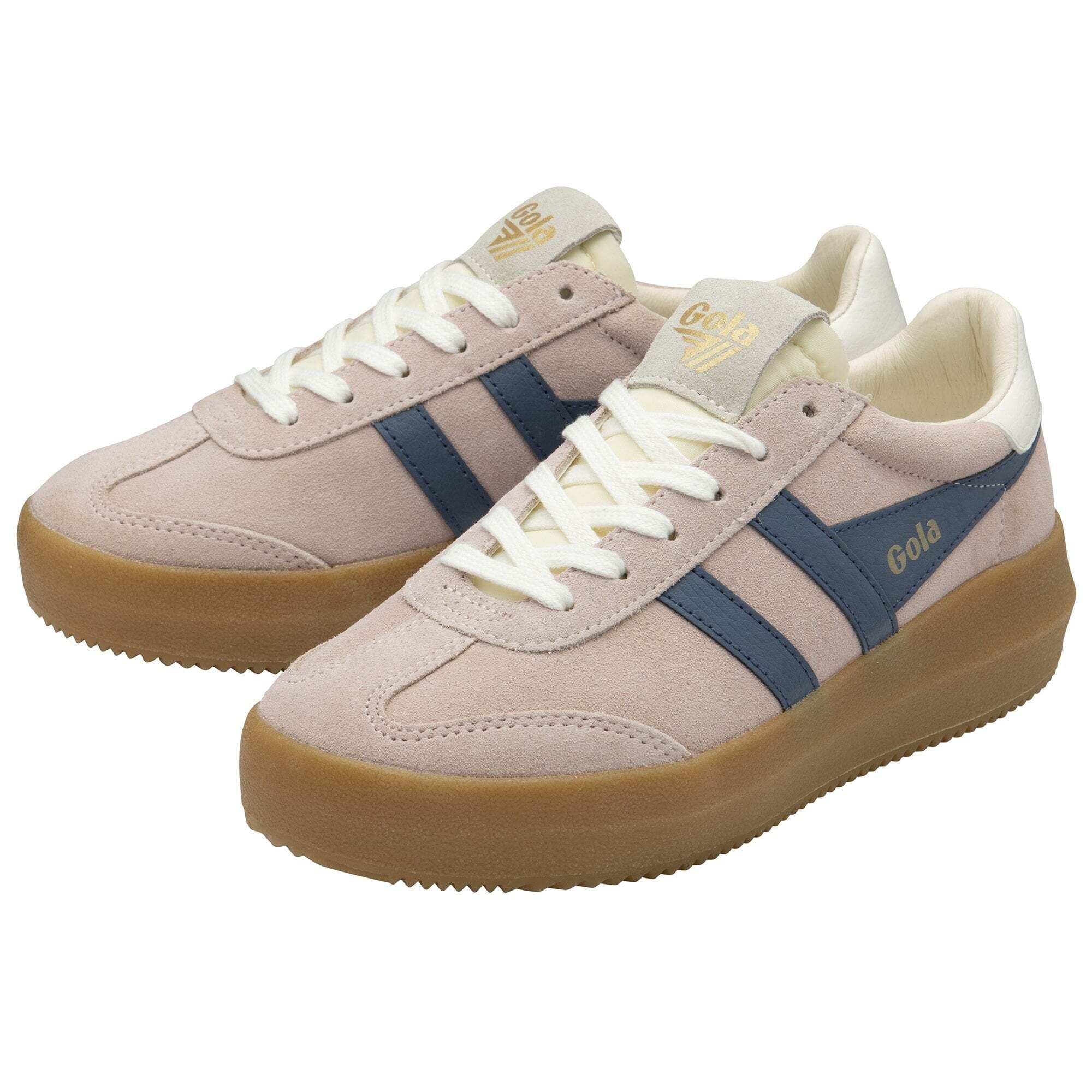 Damen Schnürschuhe aus Wildleder Gola Athena 3/5