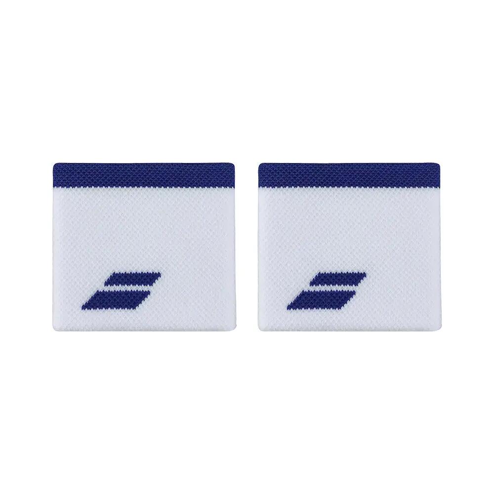 WRISTBAND WHITE/BLUE TURQUOISE (2X)