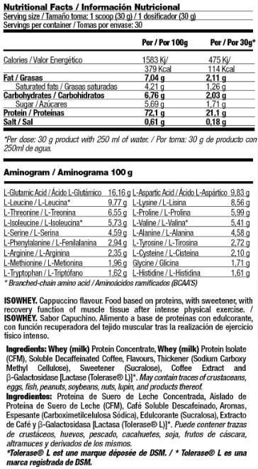 ISO Whey - 908 g Cappuccino Quamtrax 4/4