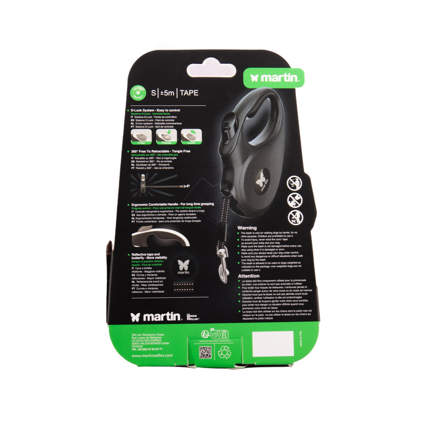 Laisse pour chien Martin Sellier Instinct S 2/3