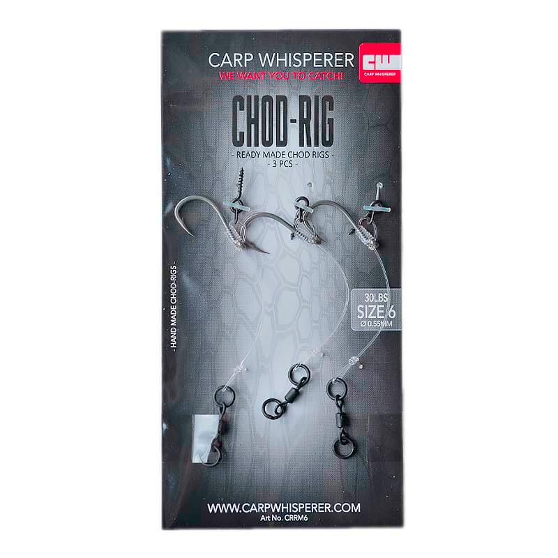 Carp Whisperer - Chod rig - Haak maat: 6 - 3 stuks 1/1