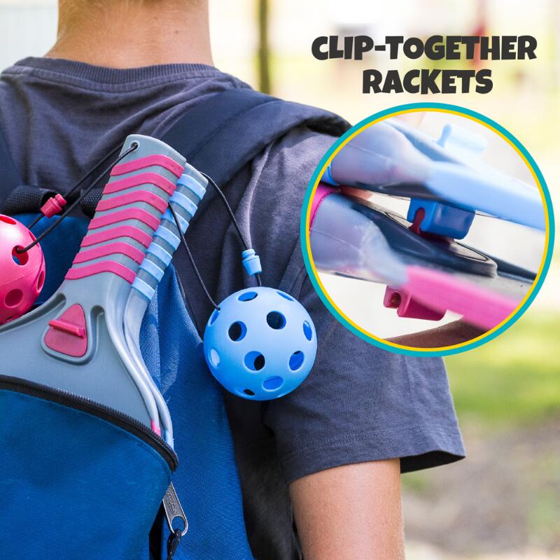 Kit rachete și mingi de pickleball Chillafish Pickli CPPP01BBL