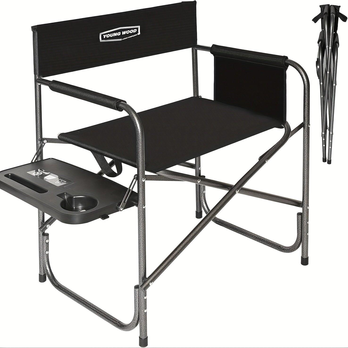 NNETM Folding Camping Chair with Cup Holder