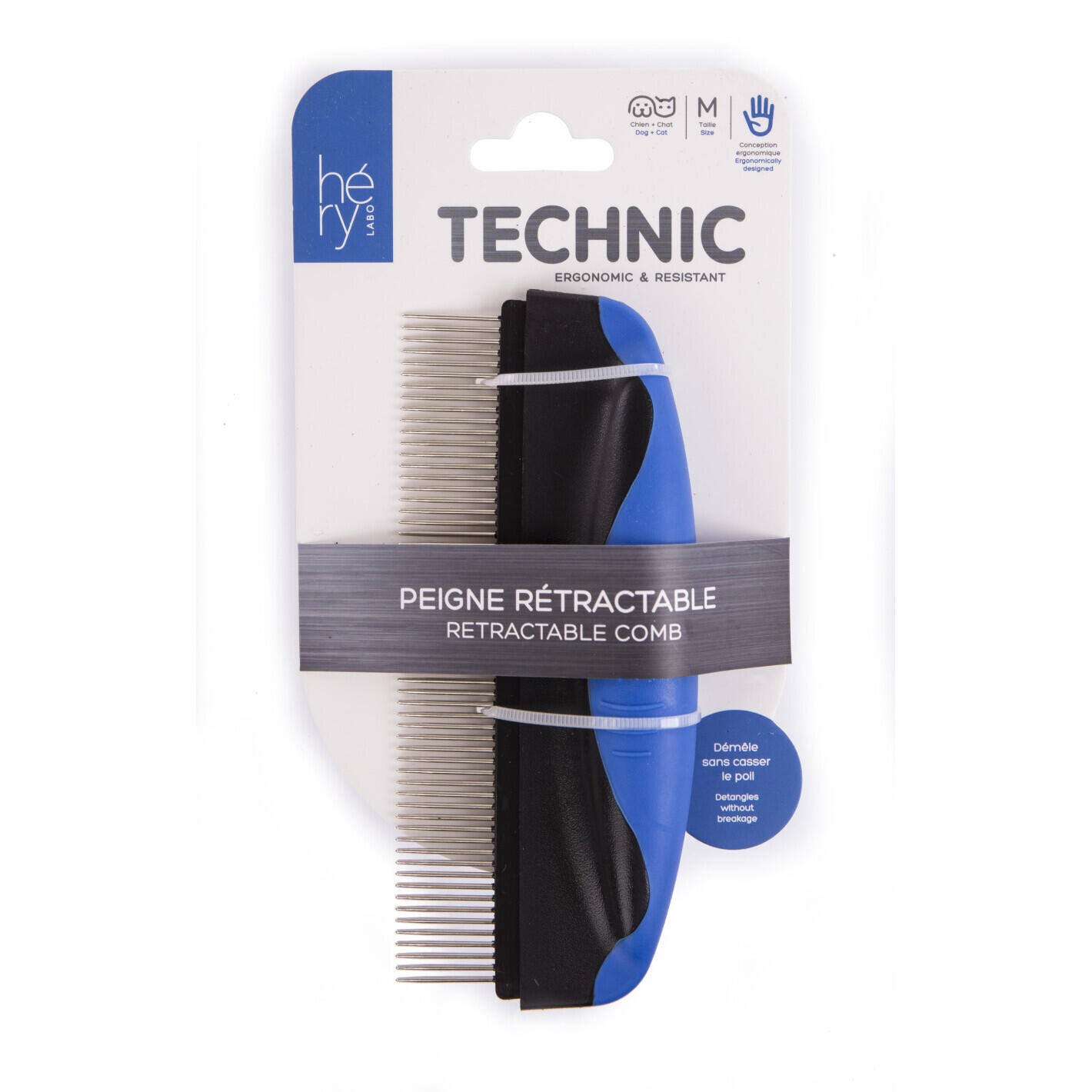 Peigne pour chien et chat Maxi Héry 2/2