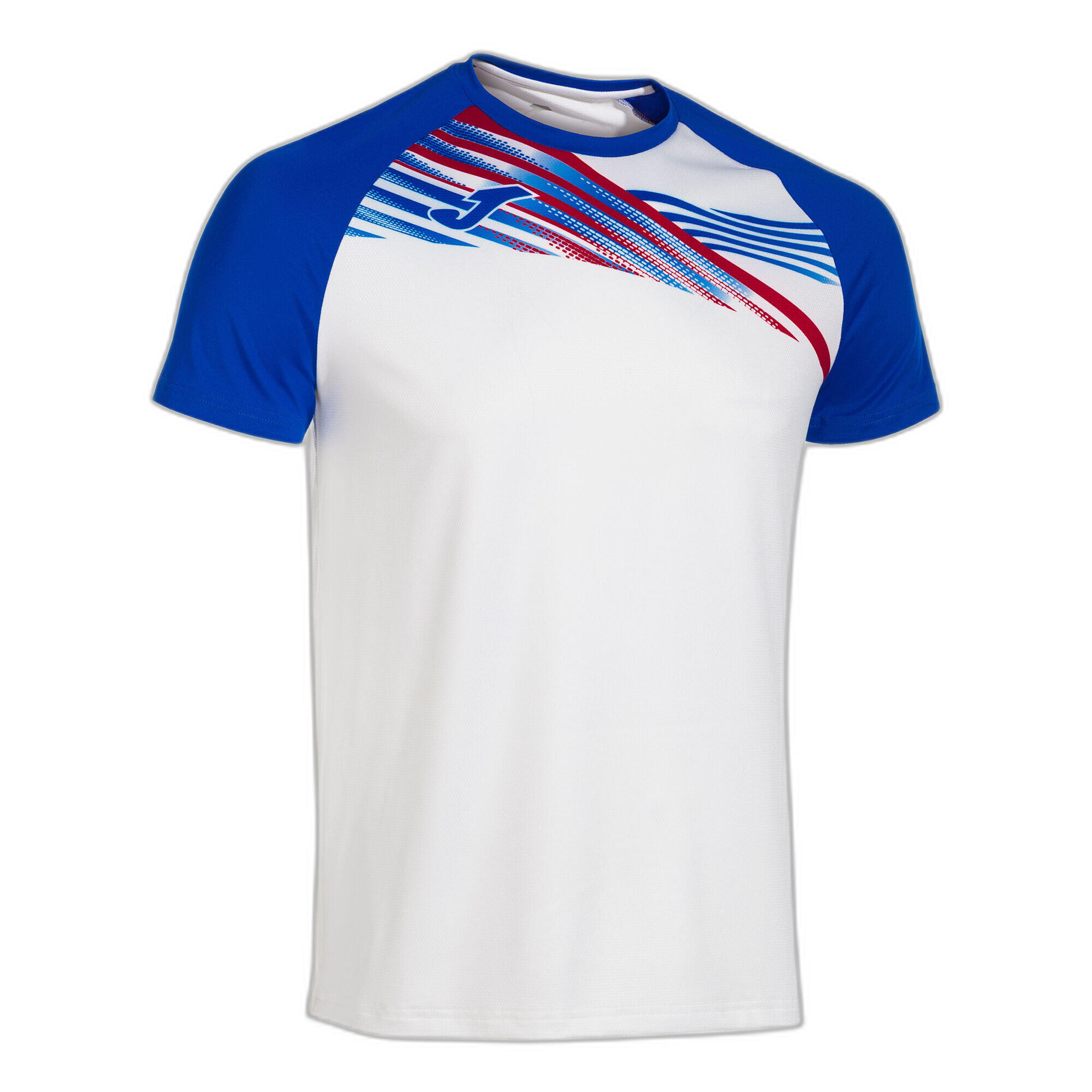 blanco / azul royal