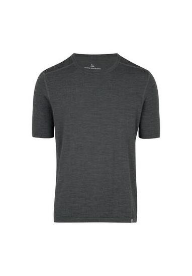 Herren Merino Woll T-Shirt Warm Weich Atmungsaktiv Baselayer