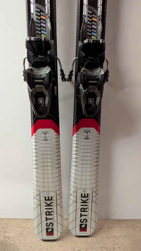 Ski K2 Strike 170 cm avec fixations Marker M2 10 2/2