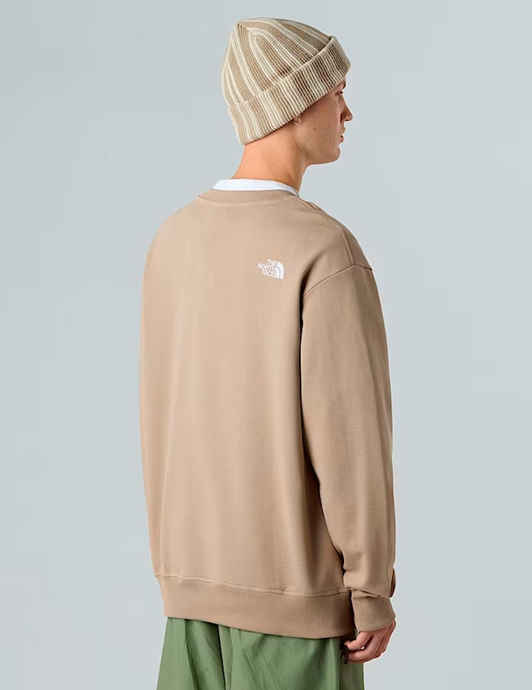 Maglia e felpa da uomo The North Face beige. 5/7