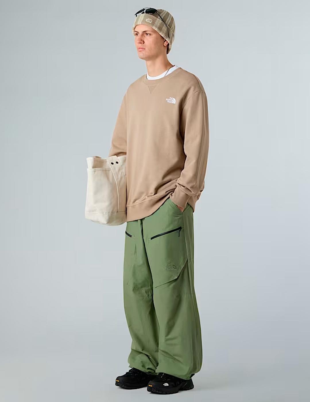 Maglia e felpa da uomo The North Face beige. 4/7
