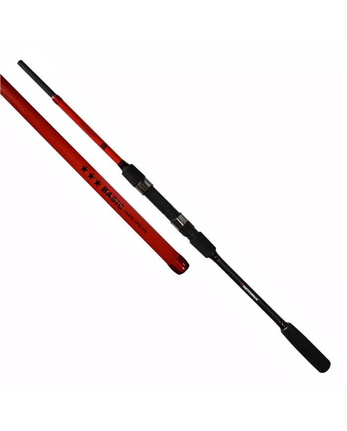 Wędka spinningowa Germina Basic 275cm 10-40g, travel lekka podróżna 7/7