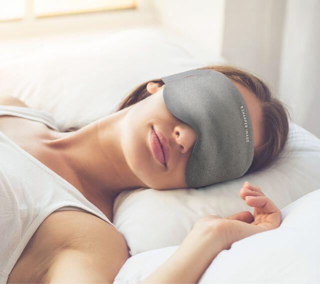 Sharper Image® Masque lesté chaud et froid pour les yeux 2/5
