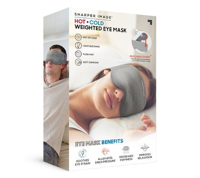 Sharper Image® Masque lesté chaud et froid pour les yeux 5/5
