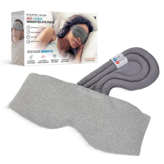 Sharper Image® Masque lesté chaud et froid pour les yeux 1/5