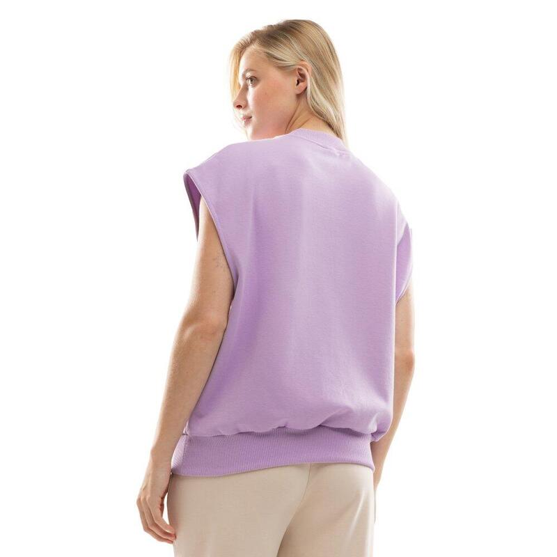 Dámská scuba mikina bez rukávů IBZ Tidal Lilac