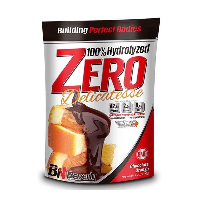 100% Hydrolyzed Zero Delicatesse - 1 kg Beverly Nutrition Orange Chocolate