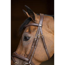 Muserolle combinée pour cheval HFI Wavy