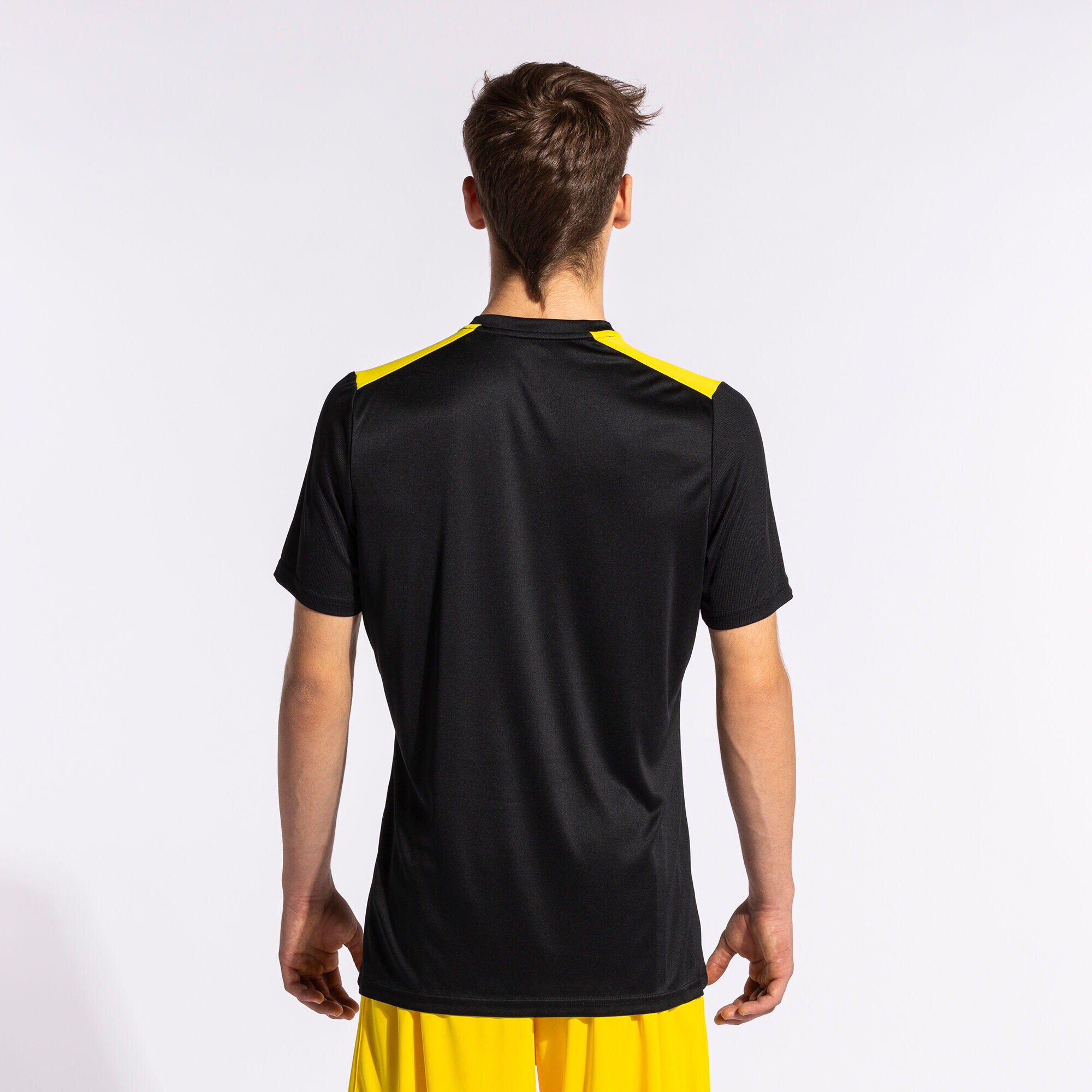 Camiseta Manga Corta Fútbol Niños Joma Championship VII Negro 5/7