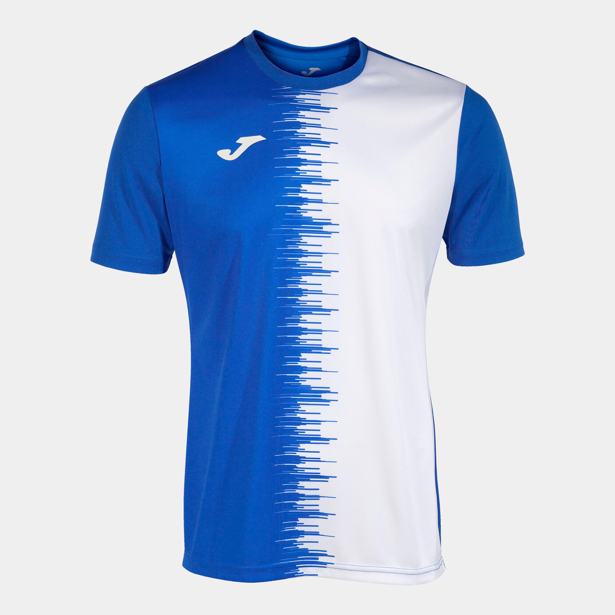 Maillot Manches Courtes Football Homme Joma City II Bleu Roi 4/4