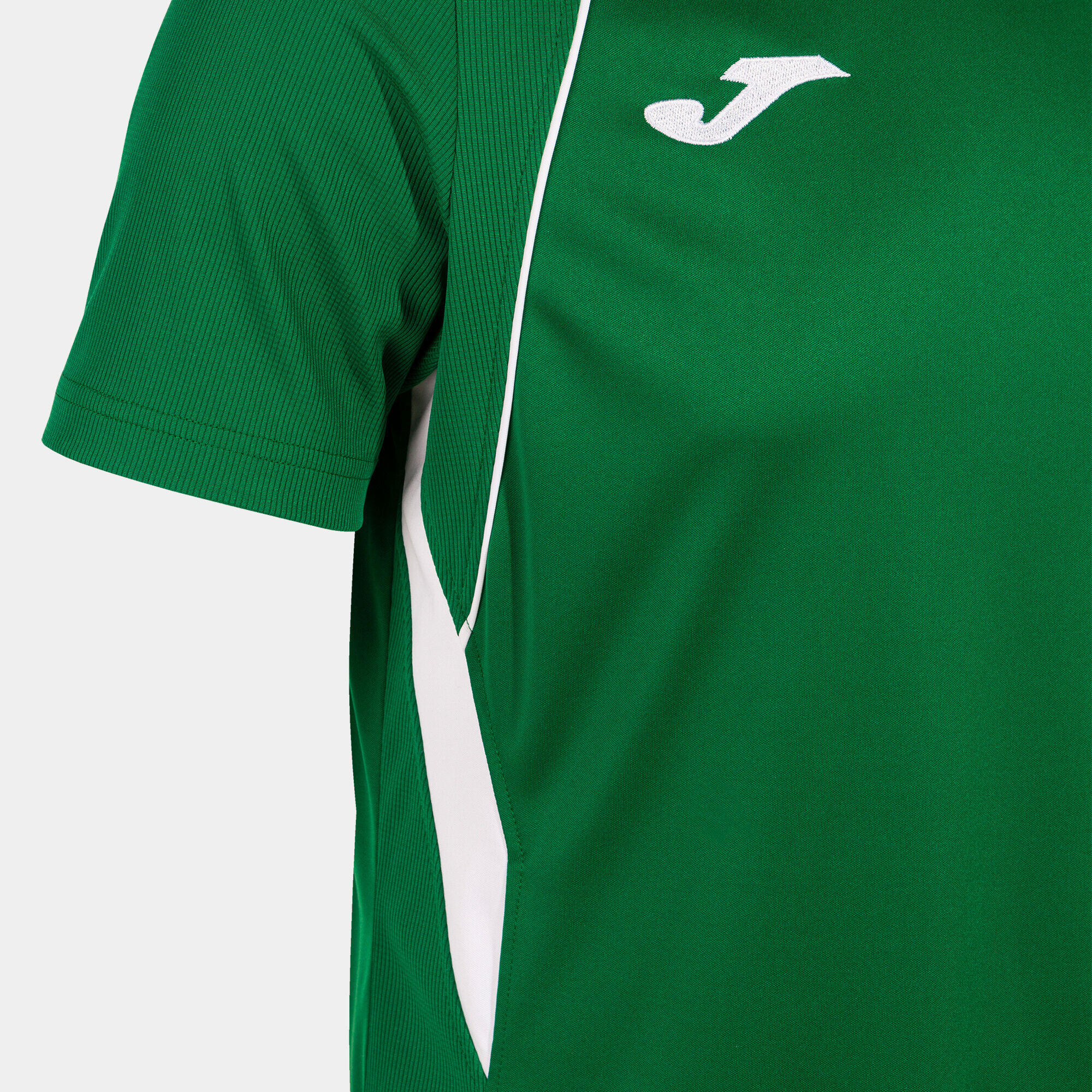 Camiseta Manga Corta Fútbol Niños Joma Championship VII Verde 6/7