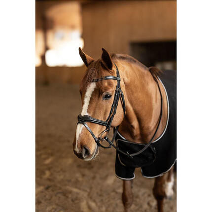 Muserolle combinée pour cheval HFI Wavy