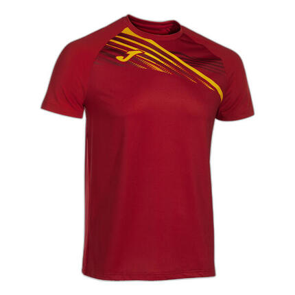 Maillot Manches Courtes Running Homme Joma Elite X Rouge