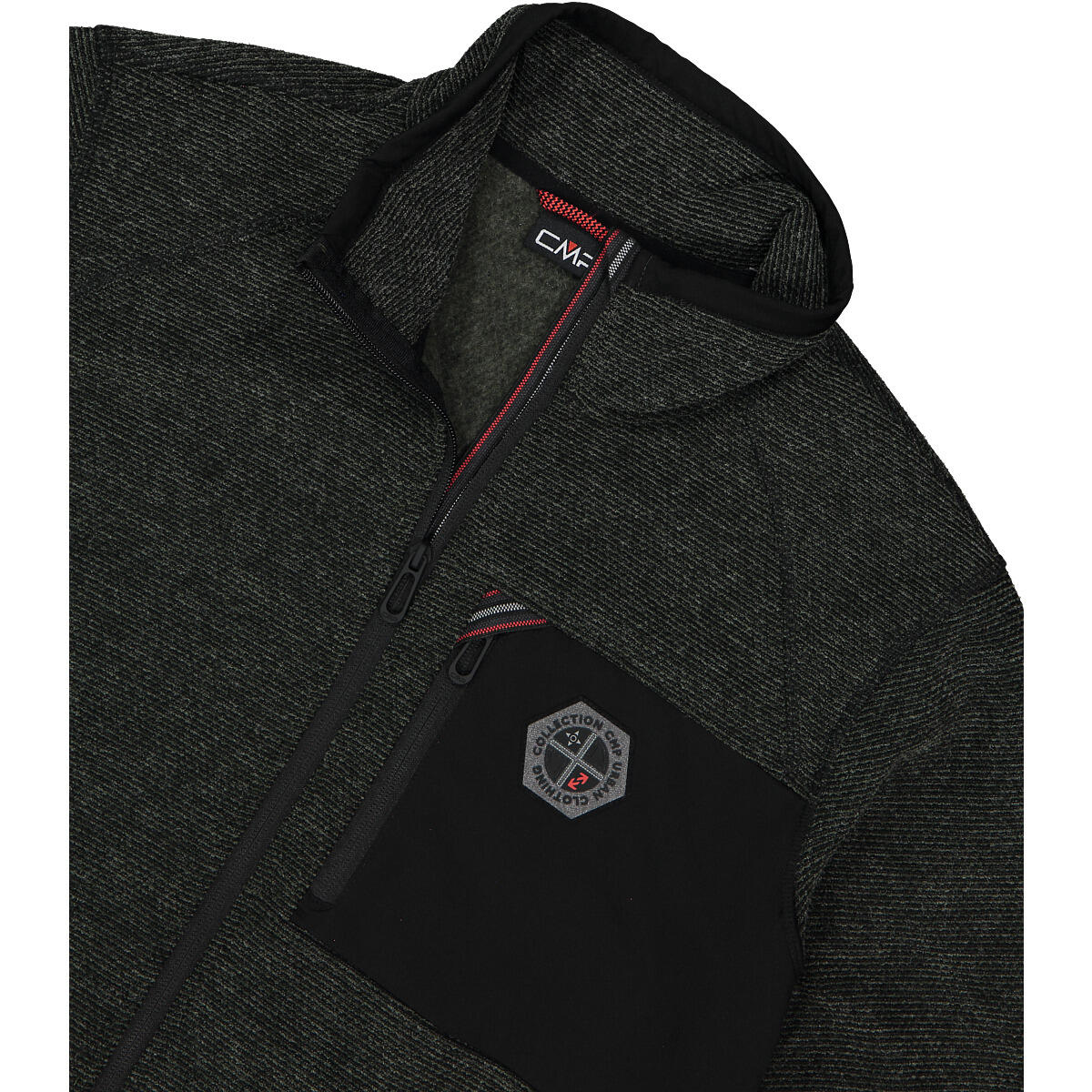 Veste polaire homme CMP 35H3907 Melange Tricoté 5/6