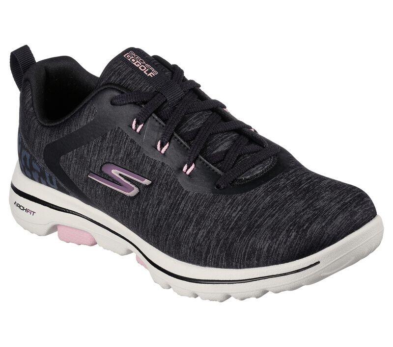 Scarpe da golf da donna Skechers Go Golf Walk 5 nere 2/5