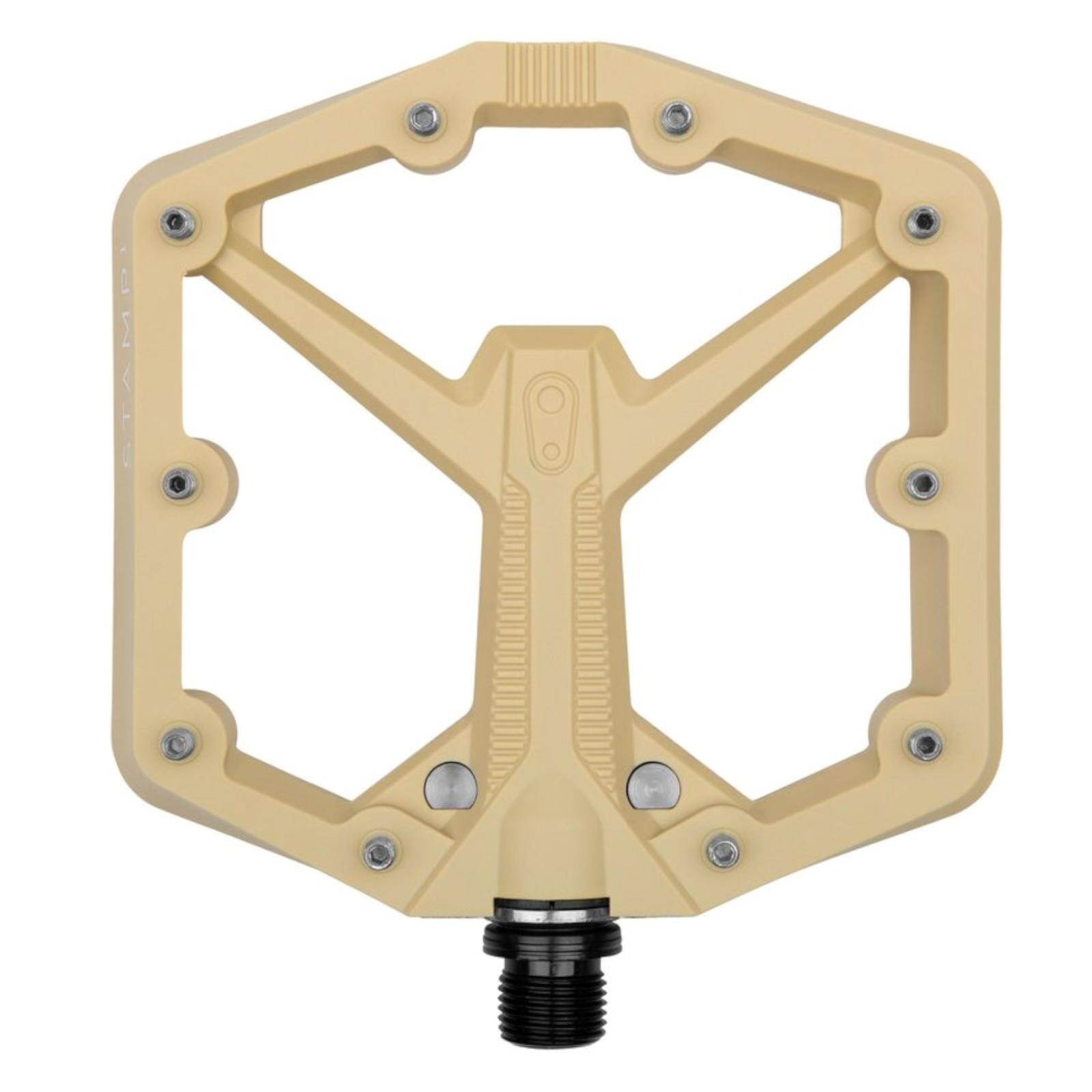 CRANKBROTHERS Pedale piattaforma MTB Stamp 1 Gen 2 Large, sabbia