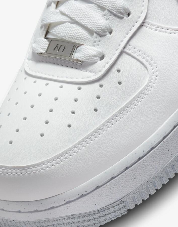 Zapatillas  Air Force 1 Low Next Nature White Metallic Grey 7/7