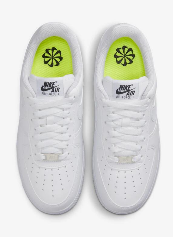 Zapatillas  Air Force 1 Low Next Nature White Metallic Grey 4/7