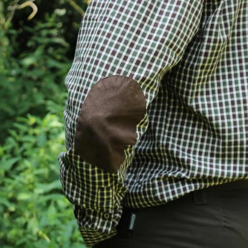 Chemise De Chasse Sologne Percussion Vert-XXXL 4/5