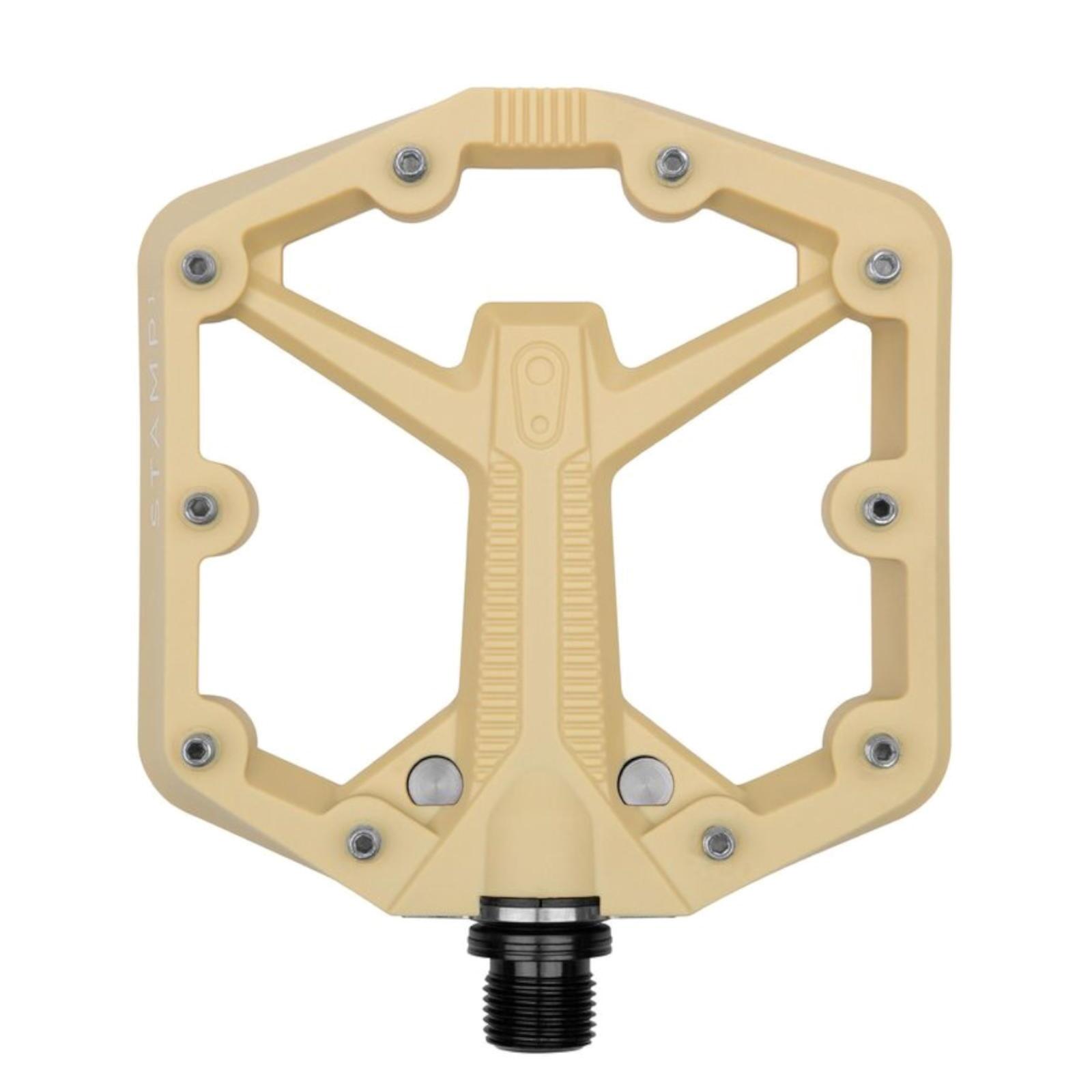 Crankbrothers - Pédale De Plateforme Mtb Stamp 1 Gen 2 Small, Sable - Pédale - Beige - S - Decathlon