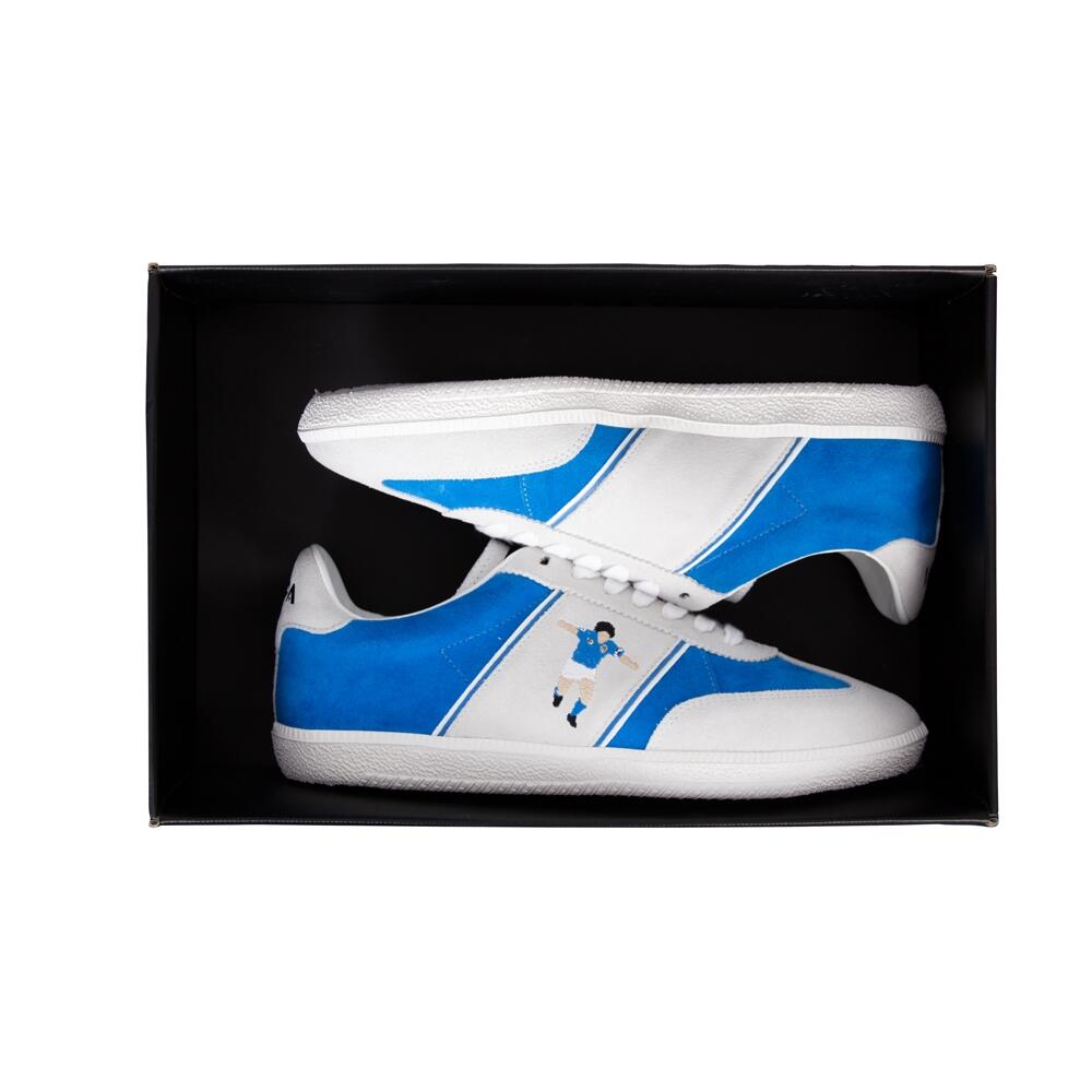 Zapatillas - Hombre - Fútbol - Maradona Napoli - Azul/Blanco 6/7