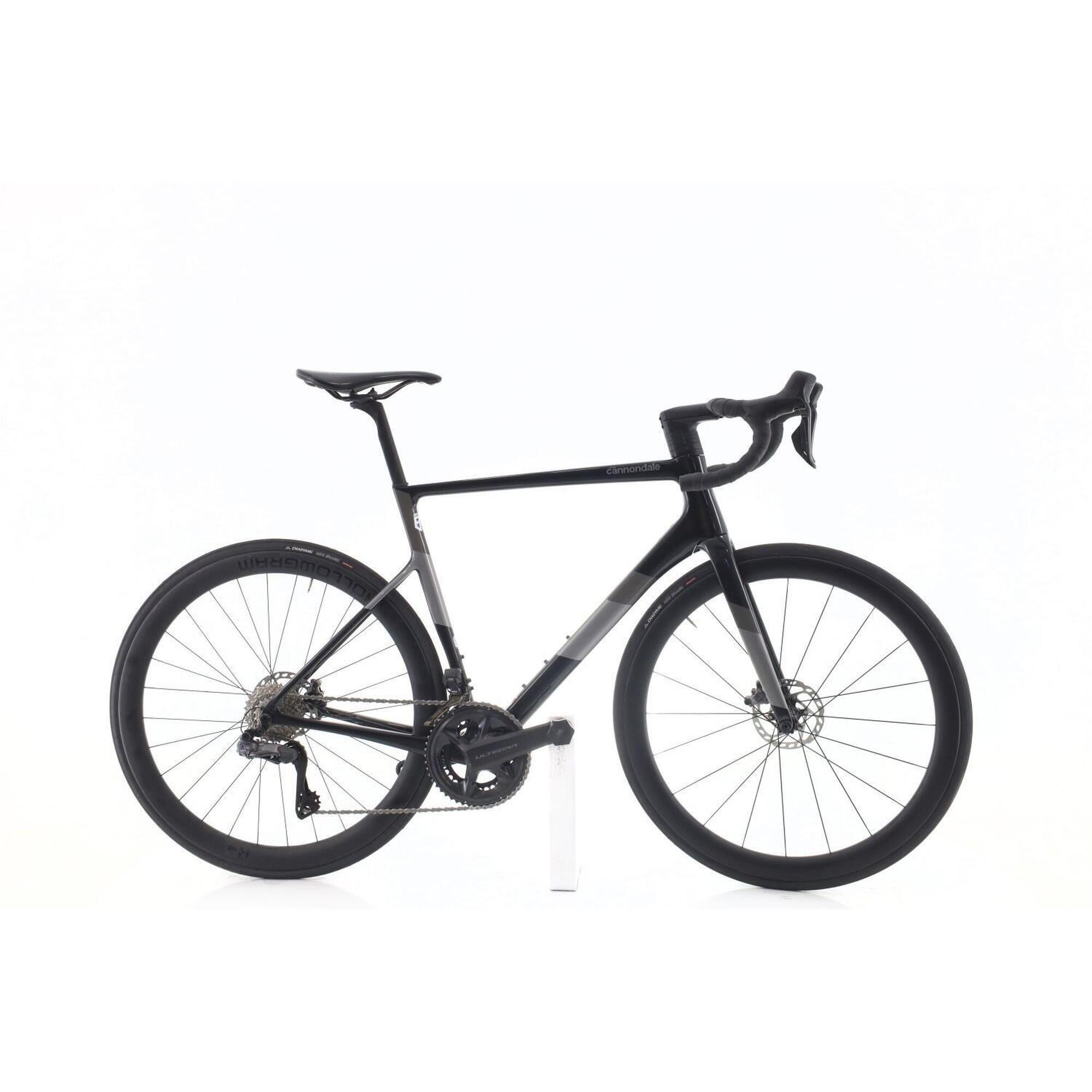 Cannondale - Vélo De Route Reconditionné ·  Supersix Evo Di2 12v · Très Bon État - Vélo Route - Gris|noir - 56 - Decathlon