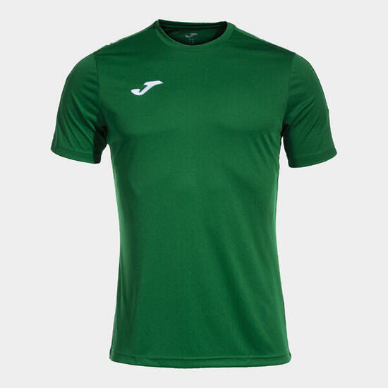 Camiseta Manga Corta Fútbol Hombre Joma Olimpiada Verde