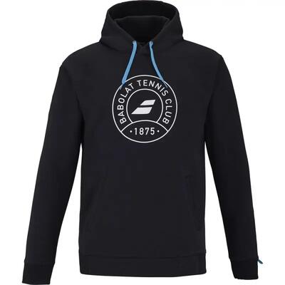 Sweater - badminton - heren - ademend, ronde hals - babolat exercise - zwart