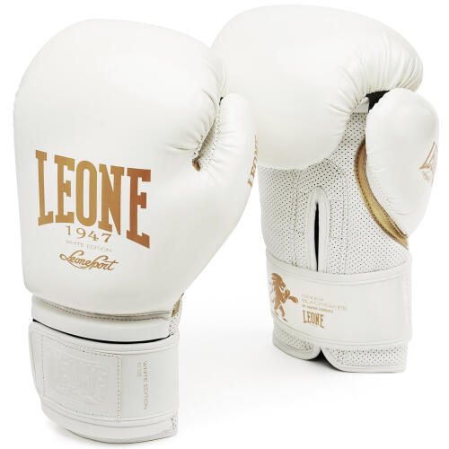 Leone 1947 - Leone Gants De Boxe White Edition - Gants De Frappe - Blanc - 16 Oz - Decathlon