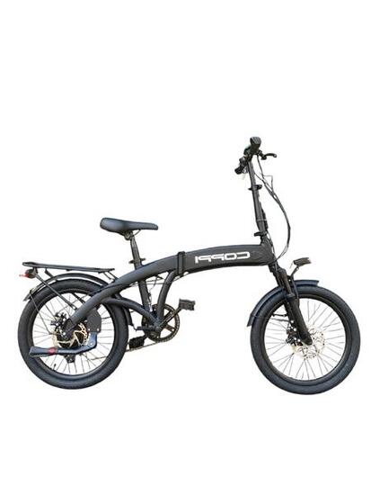 Bici pieghevole elettrica Coppi Gaeta Nero