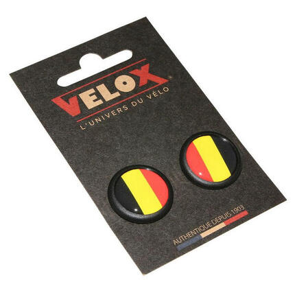 Lot de 2 bouchons de cintre vélo route Velox Doming Belgique