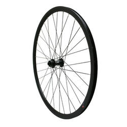 Roue gravel avant moyeu roulement cassette axe traversant jante rayons acier Vel