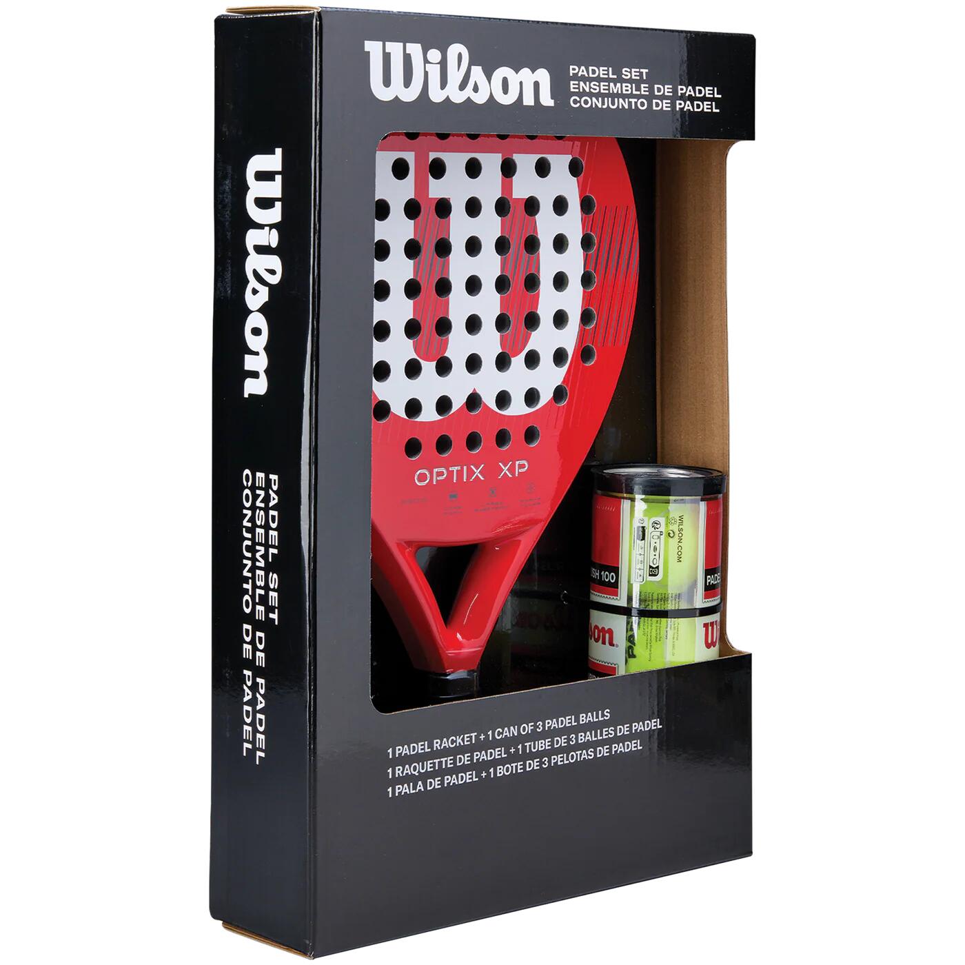 Wilson Optix XP Padelschläger  Set 3/5