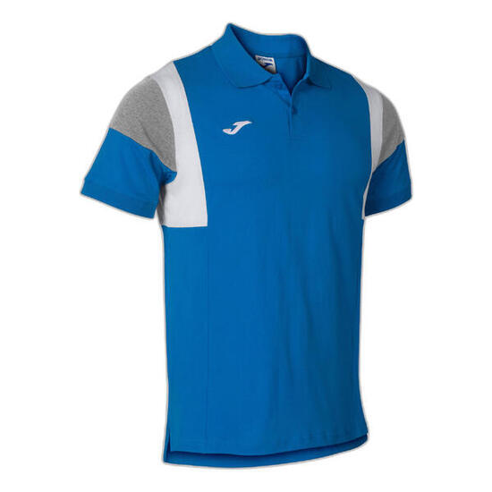 Polo Manches Courtes Football Homme Joma Confort III Bleu Roi