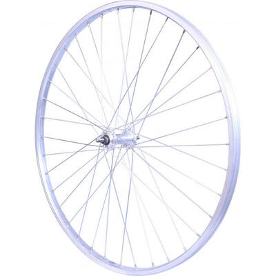 Velox voorwiel mach1 m110 28" urban vaste as zilver