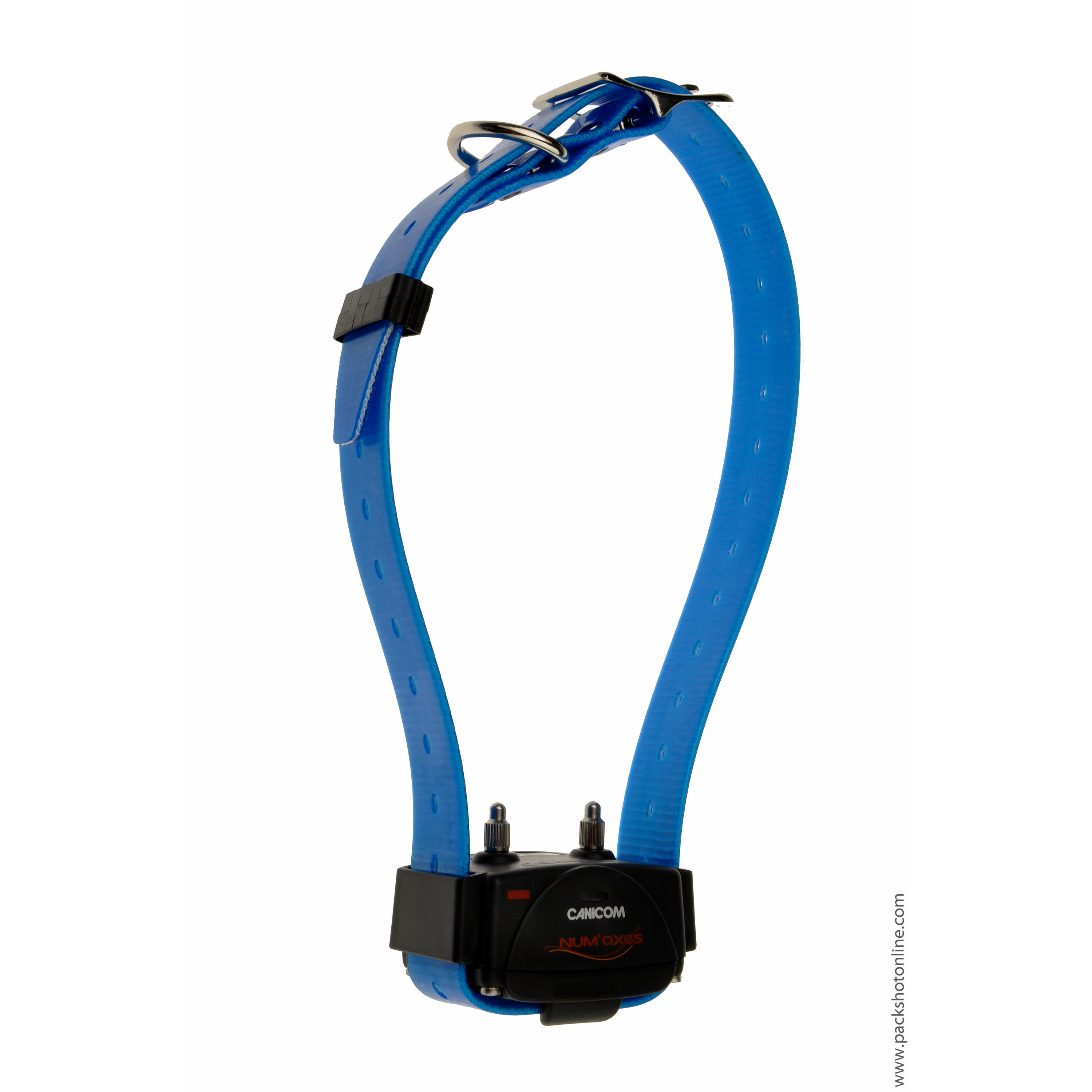 Num'axes - Collier De Dressage Seul Pour Chien Avec Sangle Num'axes Canicom - Collier De Dressage - Bleu|noir - Taille Unique - Decathlon