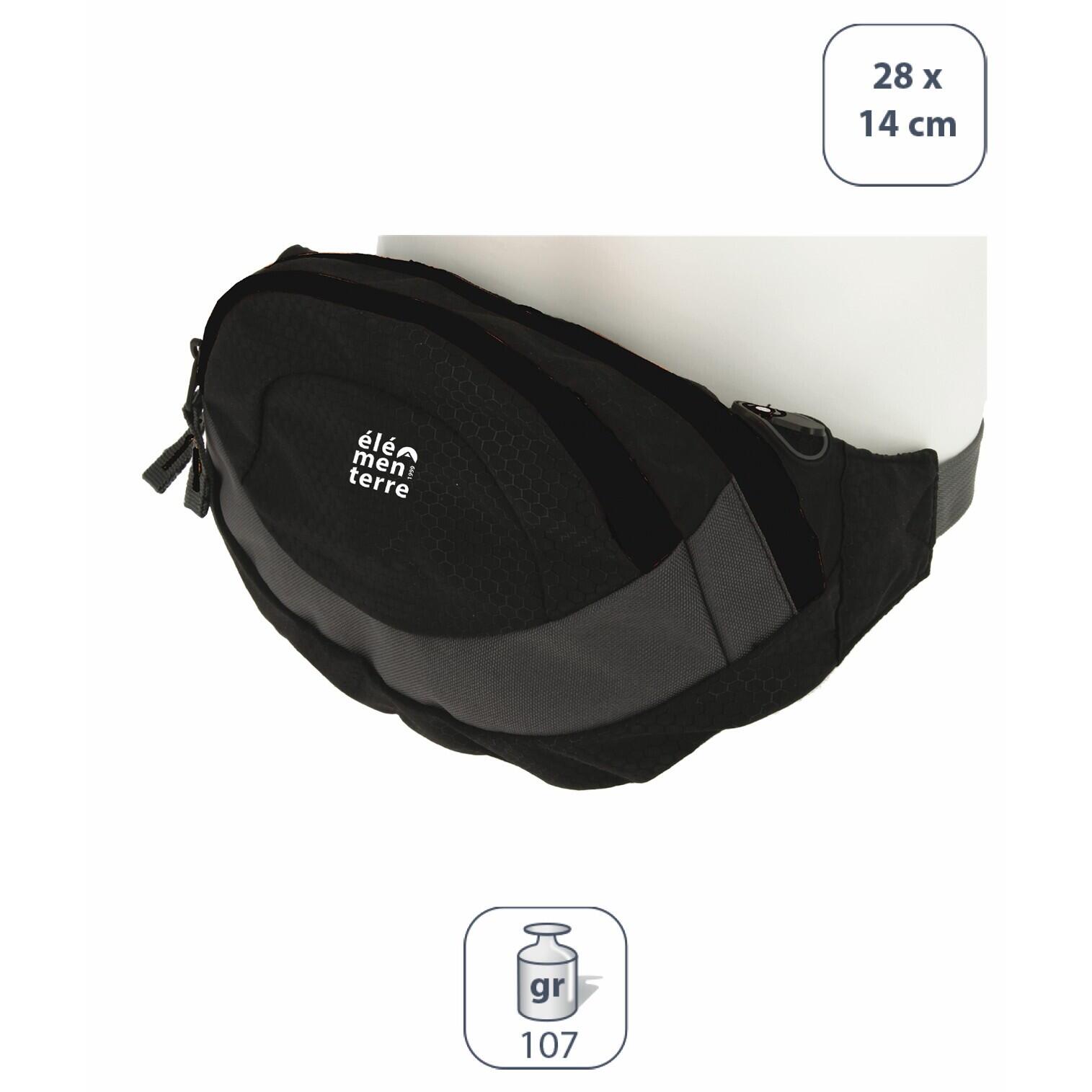 Elementerre - Sacoche Banane Élémenterre Boomer - Sac À Dos - Noir - 2 L - Decathlon