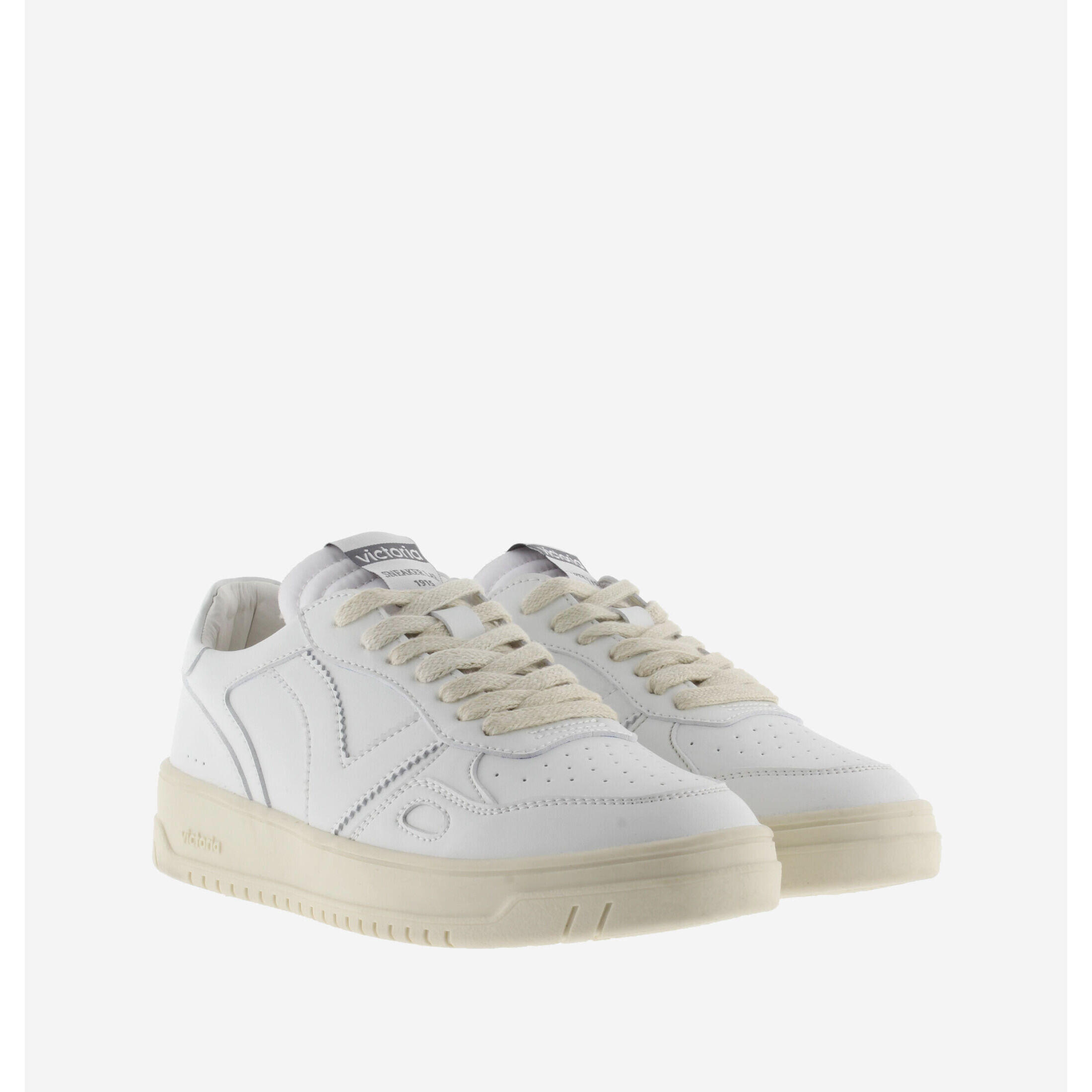 Baskets effet cuir Victoria Seul 5/6