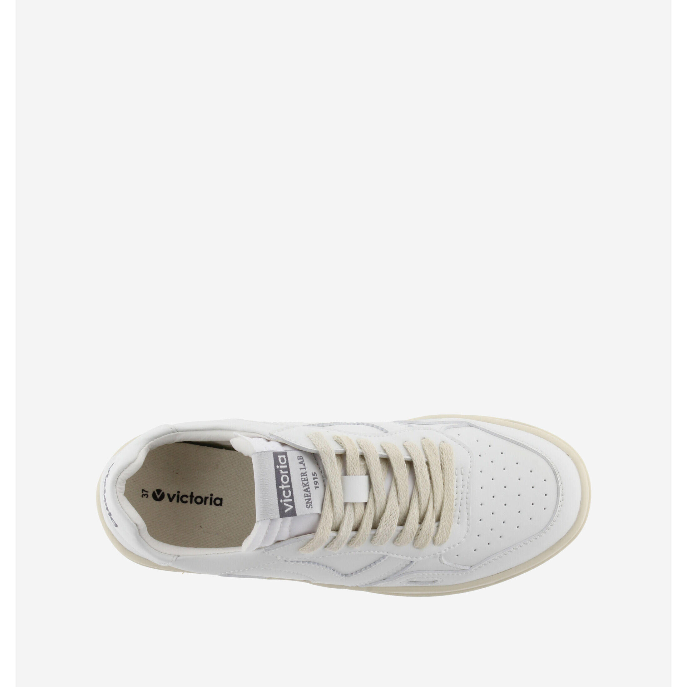 Baskets effet cuir Victoria Seul 4/6