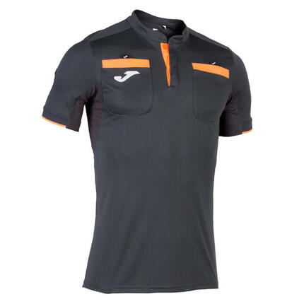 Maillot Manches Courtes Football Homme Joma Referee Noir